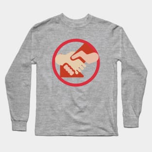 No Handshakes Long Sleeve T-Shirt